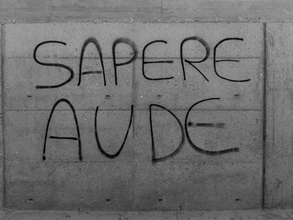 Kant: Sapere aude