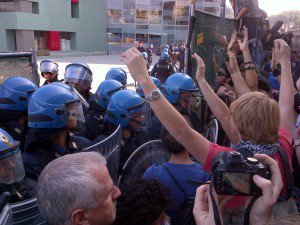 Ultime notizie dal corteo di Roma.