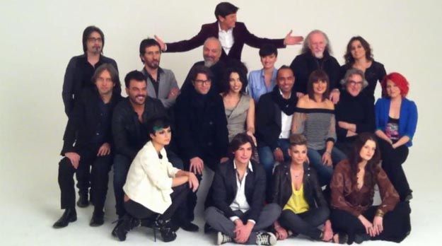 Festival di Sanremo 2012: on line la prima foto dei big, e già si vocifera sui due esclusi