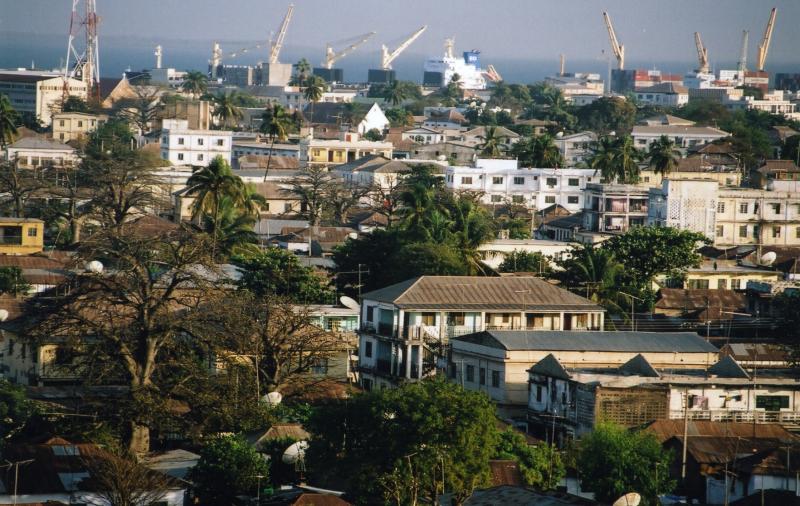 Viaggio in Africa Occidentale, nella città di Banjul in Gambia.