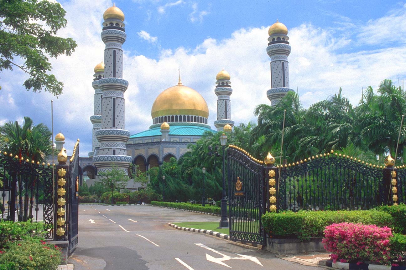 Viaggio nello Stato del Brunei, a Bandar Seri Begawan.