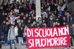 Novembre: scuole occupate e studenti in piazza