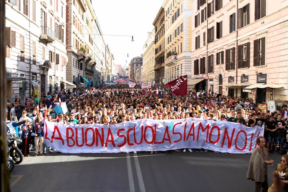 La buona scuola siamo noi: continua la protesta contro la riforma scuola