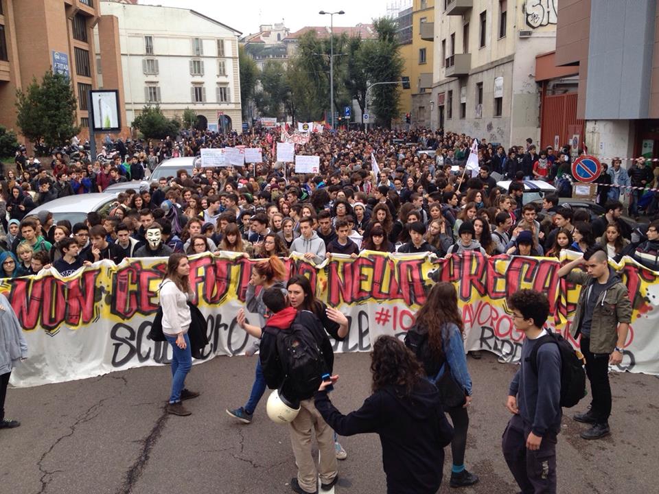 Sciopero 14 novembre: lavoratori e studenti in piazza