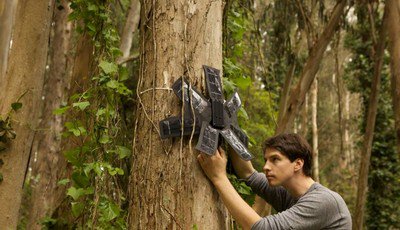Topher, il giovane ingegnere che con i cellulari salva la foresta