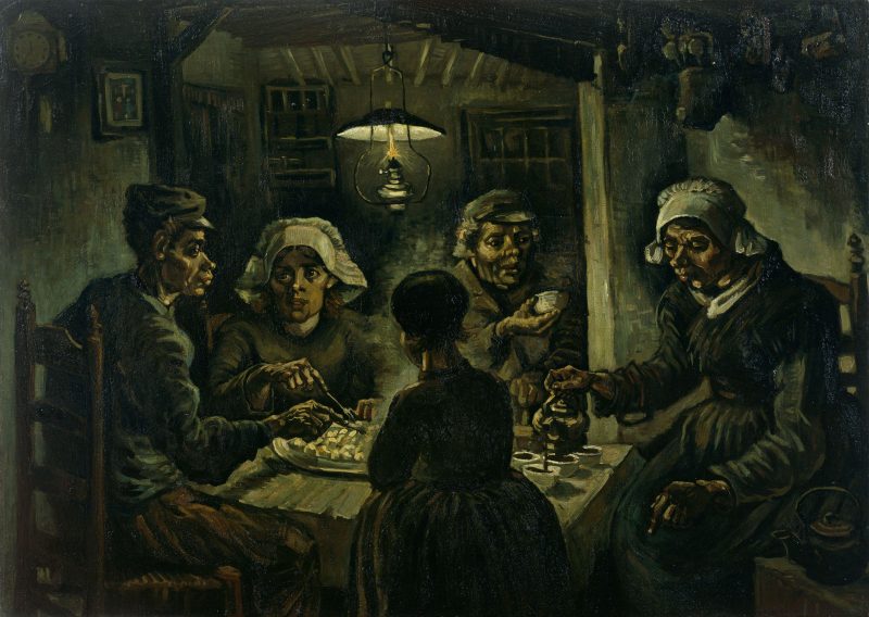 Van Gogh, I mangiatori di patate: analisi e descrizione