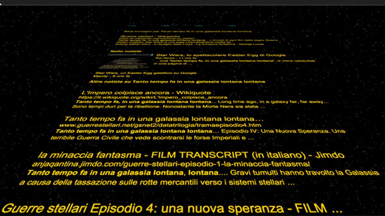 Star Wars: l'easter egg di Google, cosa significa