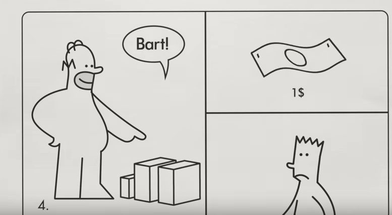 Homer Simpson ed i mobili Ikea, ecco come va a finire: il video da non perdere
