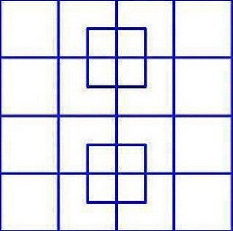 Quanti quadrati vedi in questa immagine?