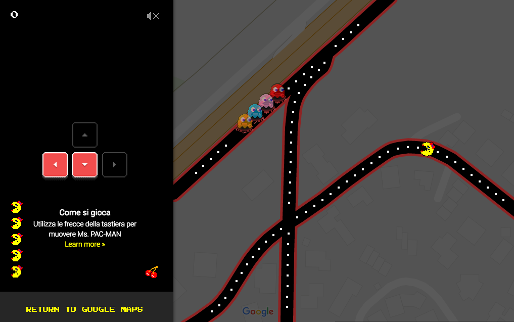Pesce d'aprile, Google ci fa giocare a Pac Man: ecco come