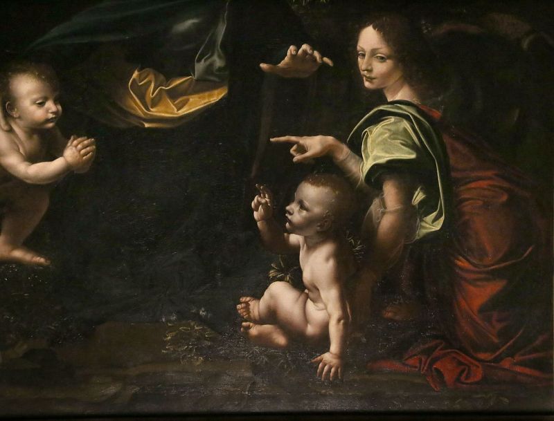 La Vergine delle Rocce di Leonardo da Vinci