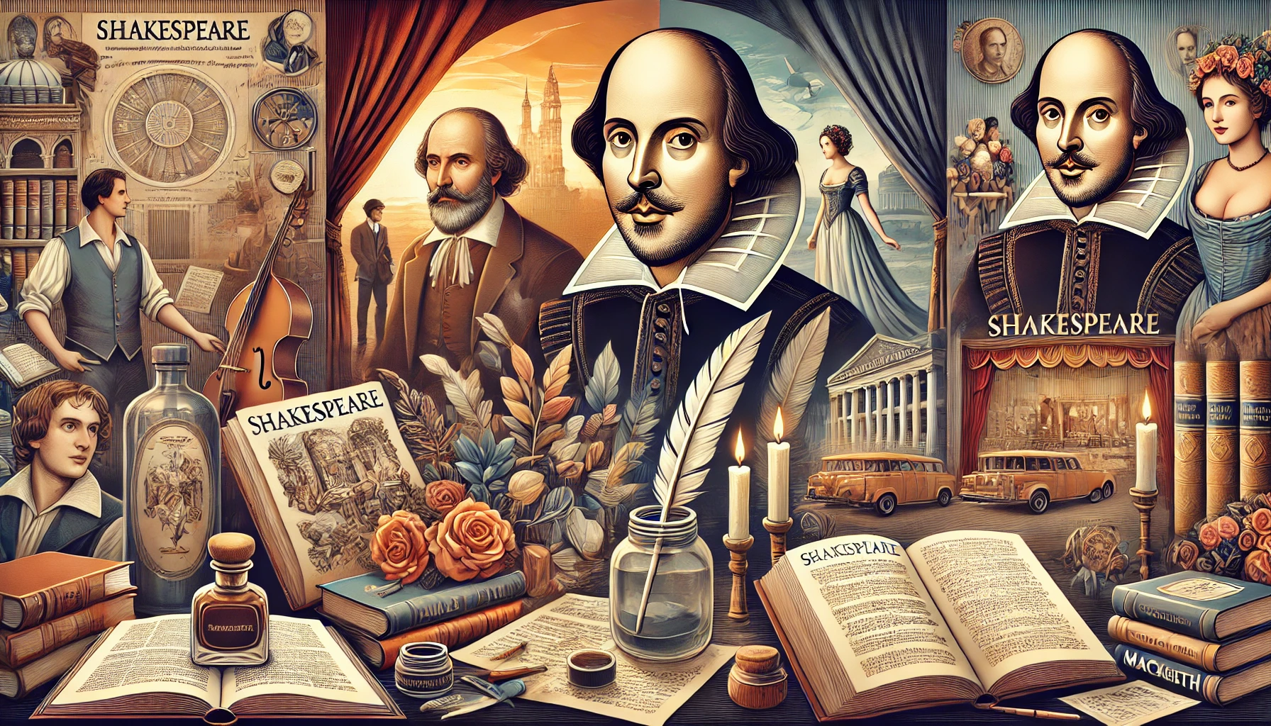 William Shakespeare - biografia e opere in inglese