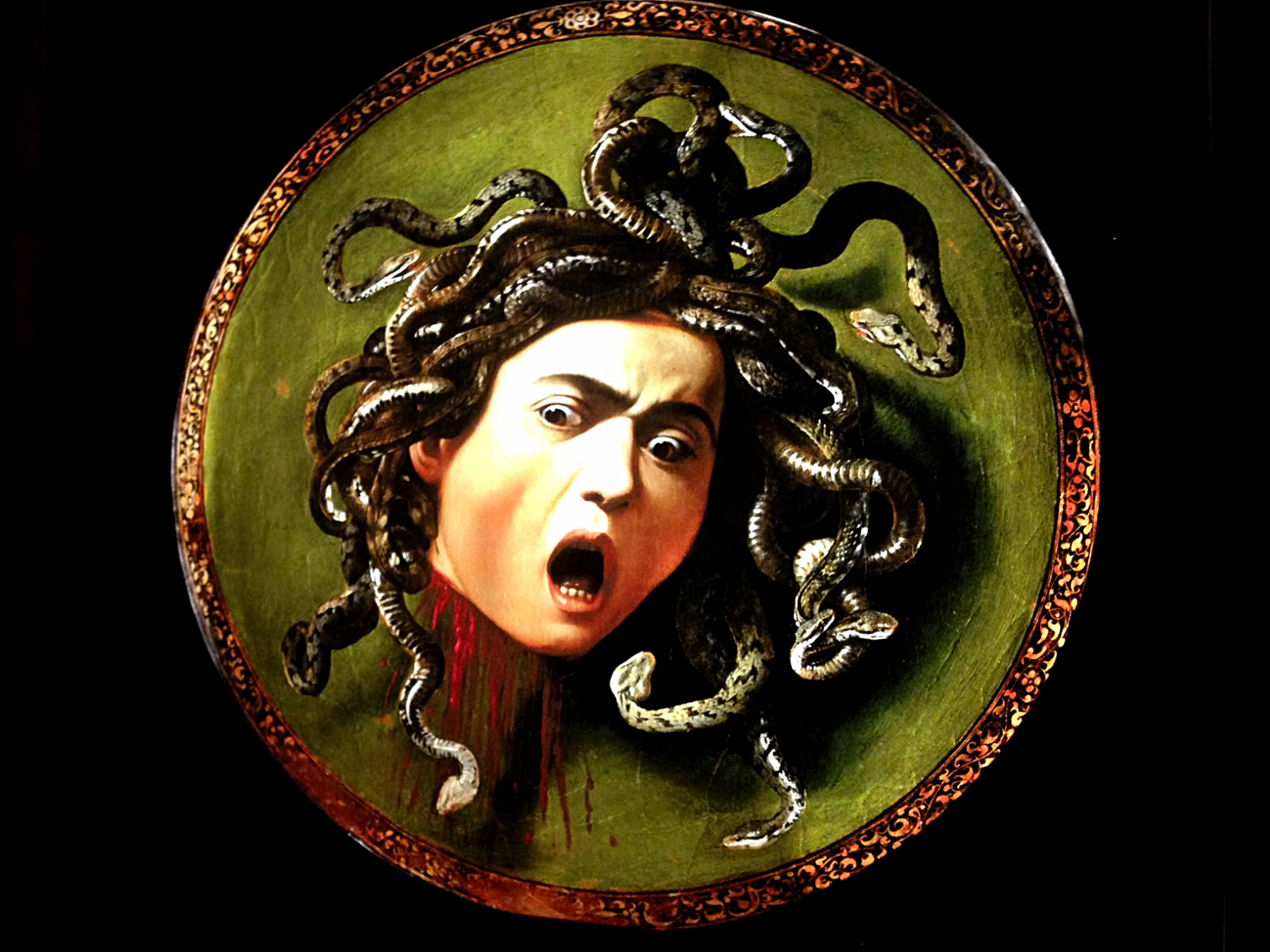 Gallery of Caravaggio Medusa Head.