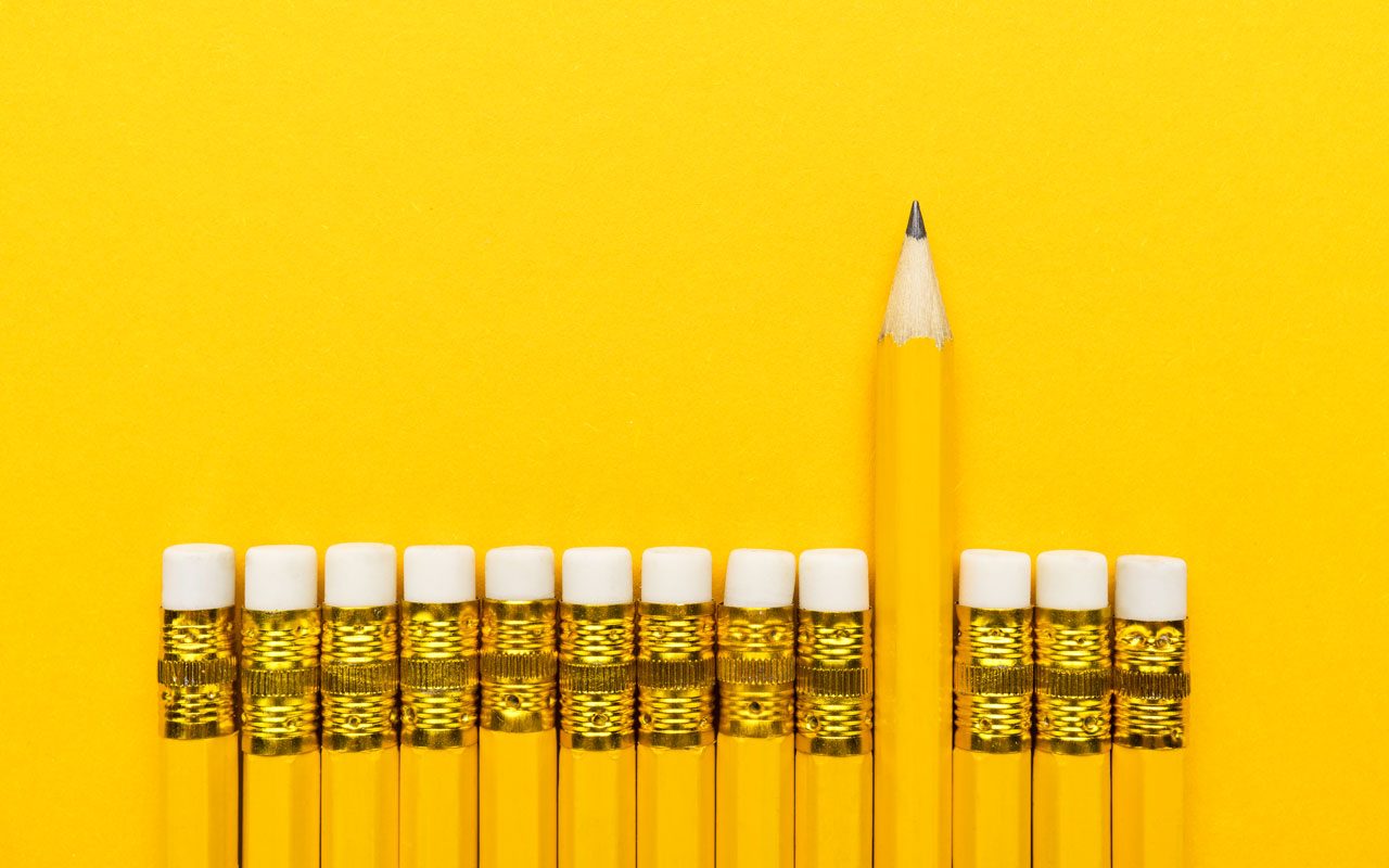 Perché le matite sono rivestite di giallo?