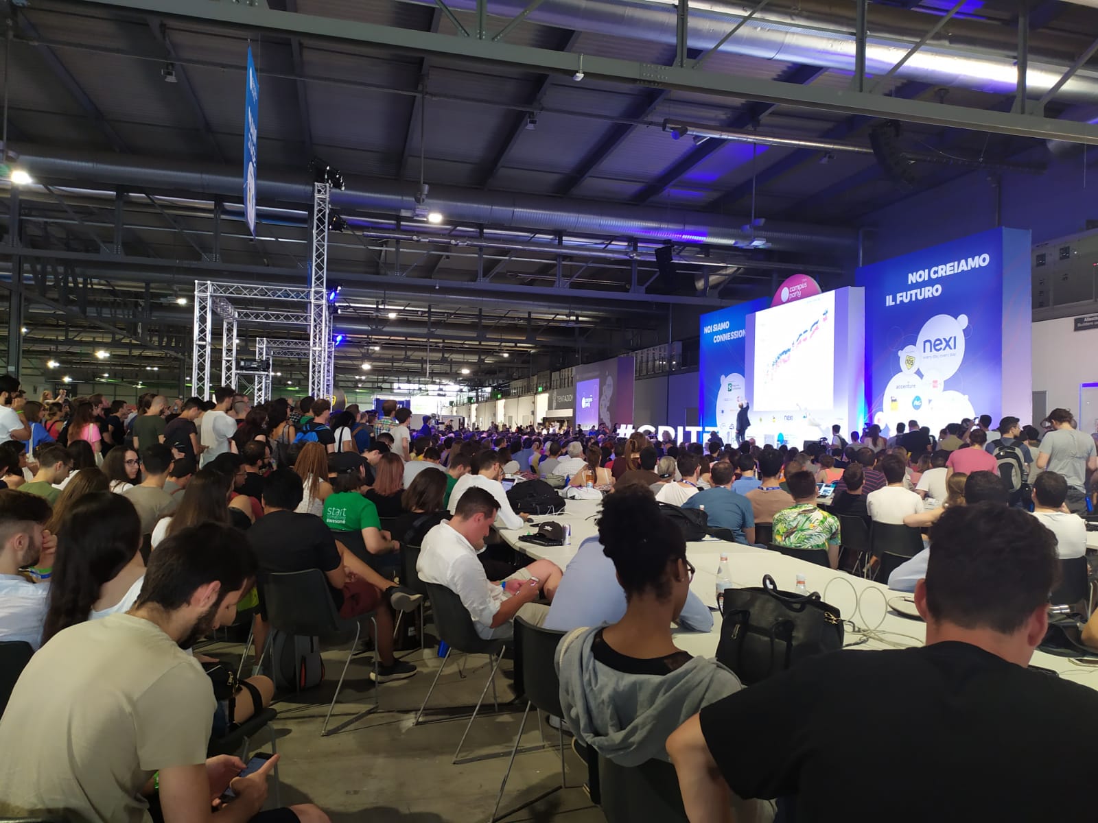 Tutti giù dal palco: a Campus Party è scattata l’ora della creazione partecipata