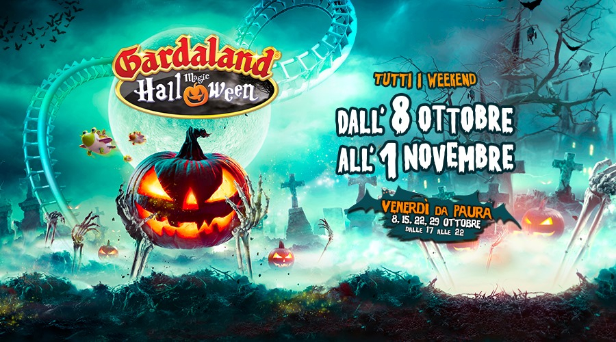 Gardaland Magic Halloween 2021: prezzi, orari, programma