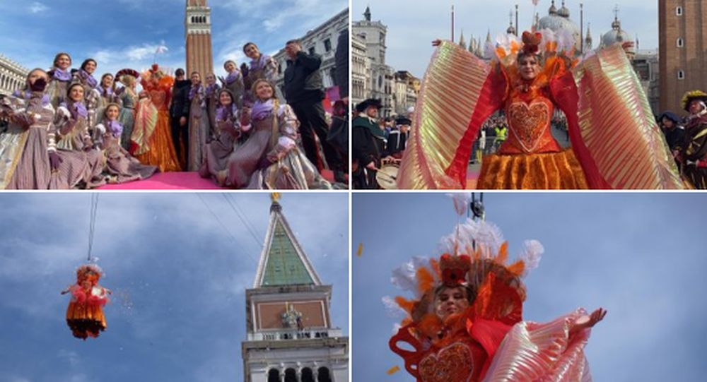 Carnevale Venezia: origini del Volo dell'Angelo