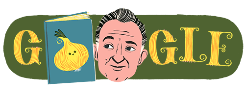 Gianni Rodari: il doodle di oggi celebra il centenario dalla nascita