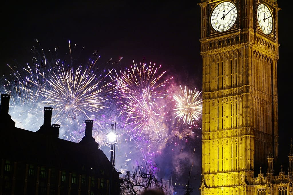 Capodanno Londra 2022: fuochi d’artificio annullati