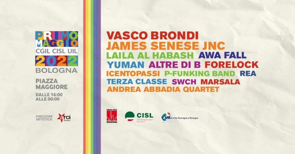 Concerto Primo Maggio a Bologna 2022: cantanti e come arrivare