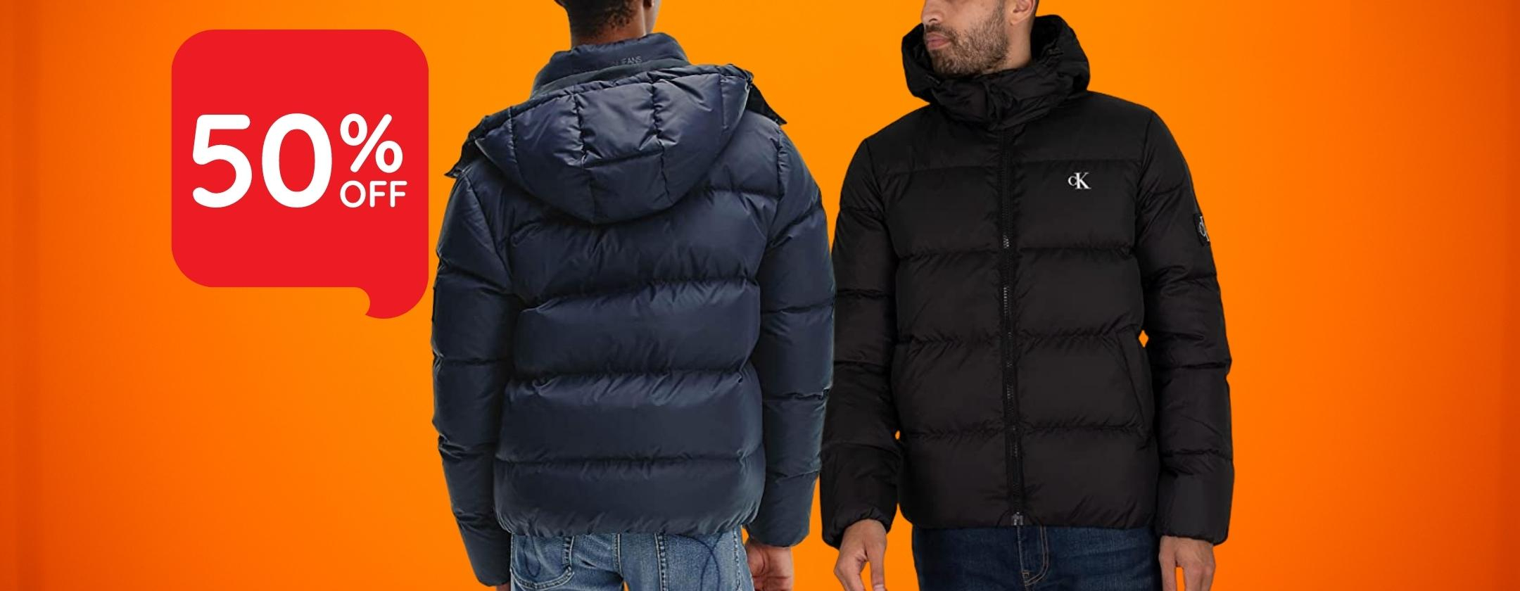 Calvin Klein: giubbotto STUPENDO a prezzo STRACCIATO