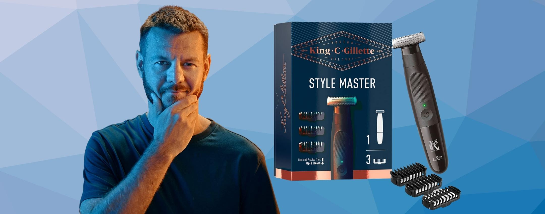 Gillette Style Master: il regolabarba definitivo al 30% in MENO