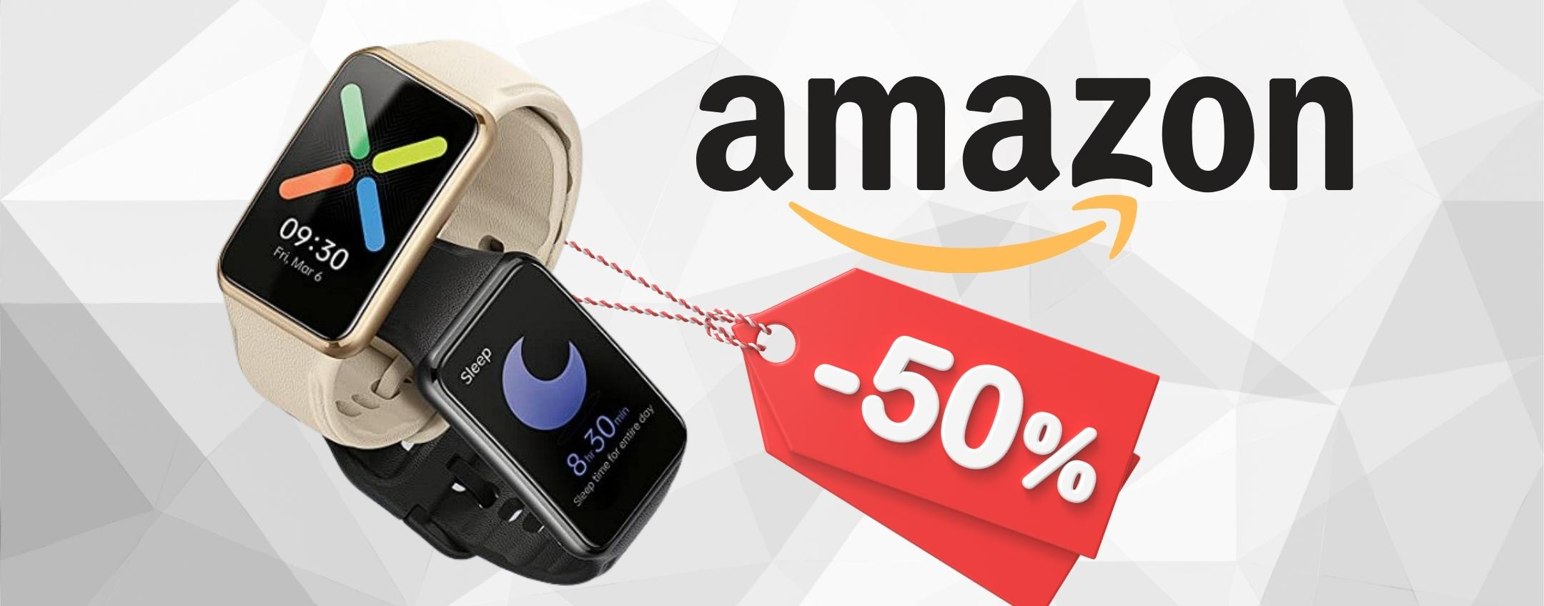 OPPO Watch Free a METÀ prezzo: BOMBA Amazon da non perdere