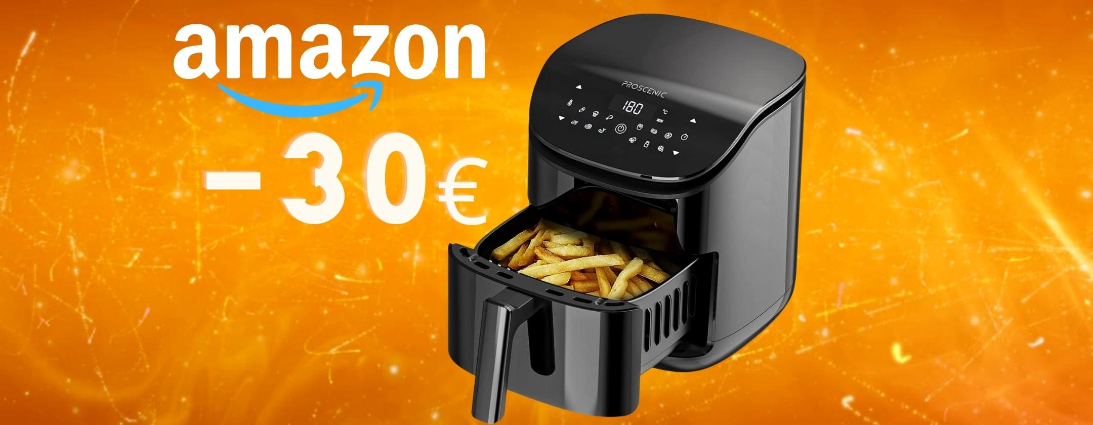 Proscenic T20: friggitrice ad aria MERAVIGLIOSA in offerta su Amazon