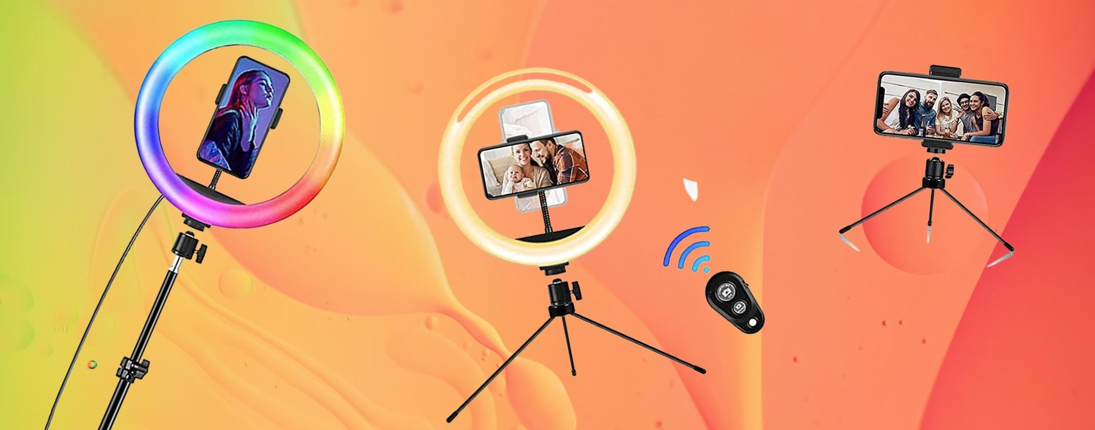 TikTok e selfie da far PAURA, tutto possibile con questa Ring Light (-40%)