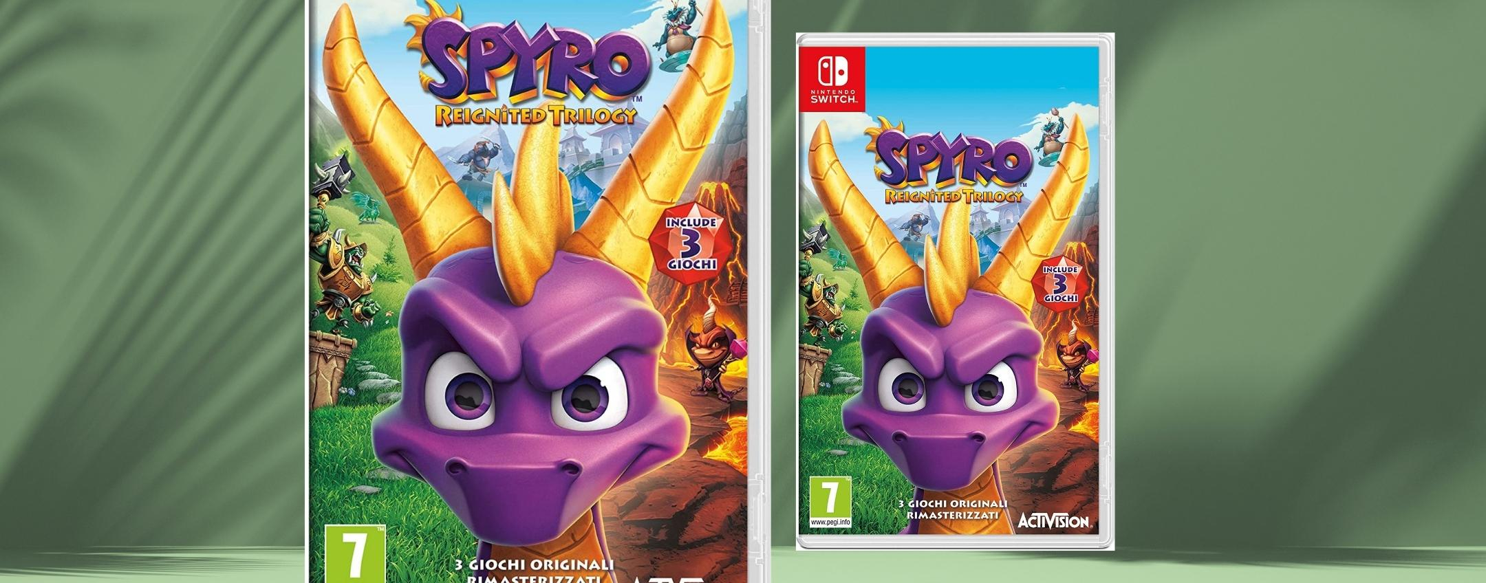 Spyro Trilogy Reignited: rivivi le vecchie emozioni su Switch (-38%)