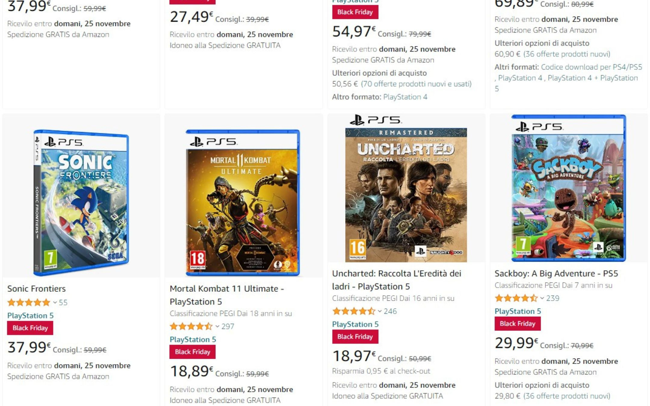 Playstation 5: i giochi in super offerta su Amazon per Natale