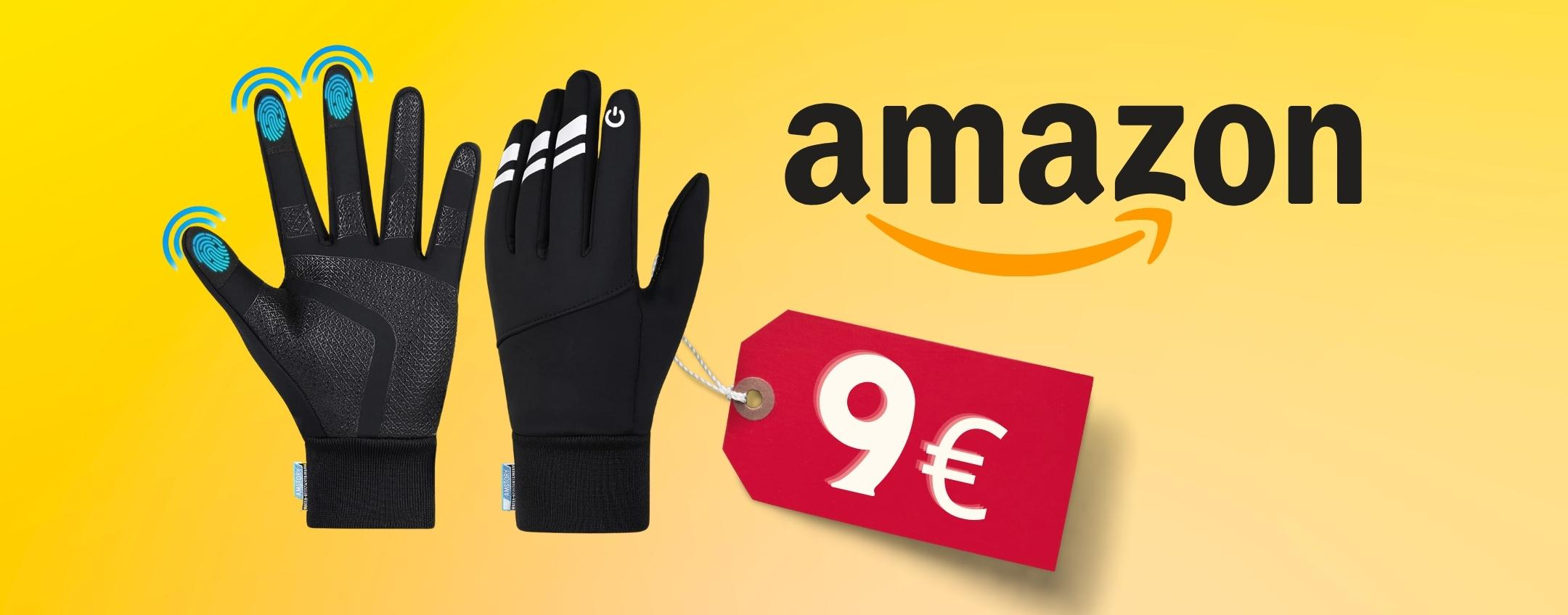 Guanti termici SPETTACOLARI a soli 9€: PREZZACCIO Amazon