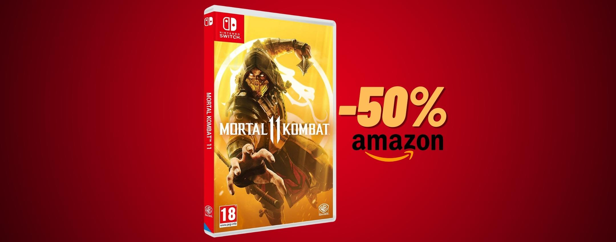 Picchiaduro come non mai: Mortal Kombat 11 per la tua Switch (-50%)