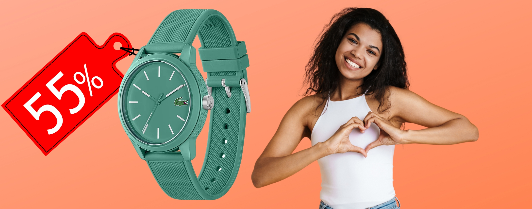 Orologio analogico al quarzo Lacoste a MENO della METÀ su Amazon