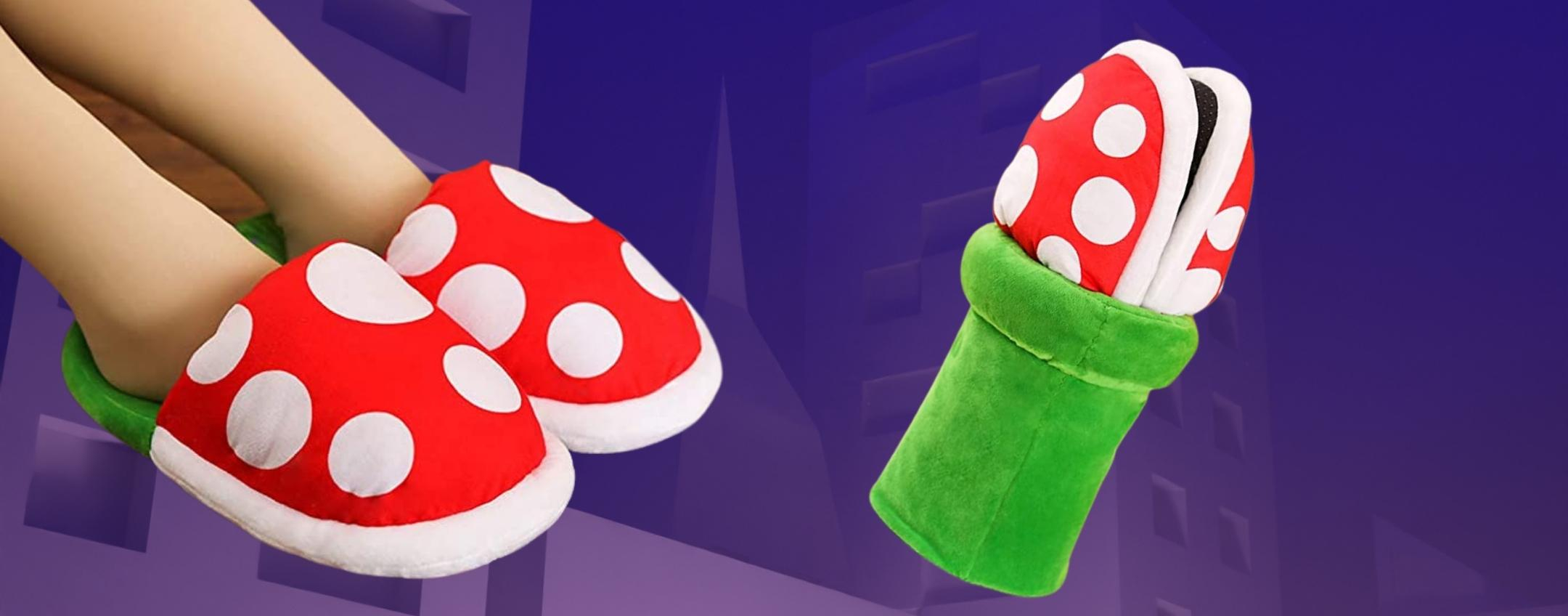 Come su TikTok: le pantofole di Super Mario per fare ONE UP