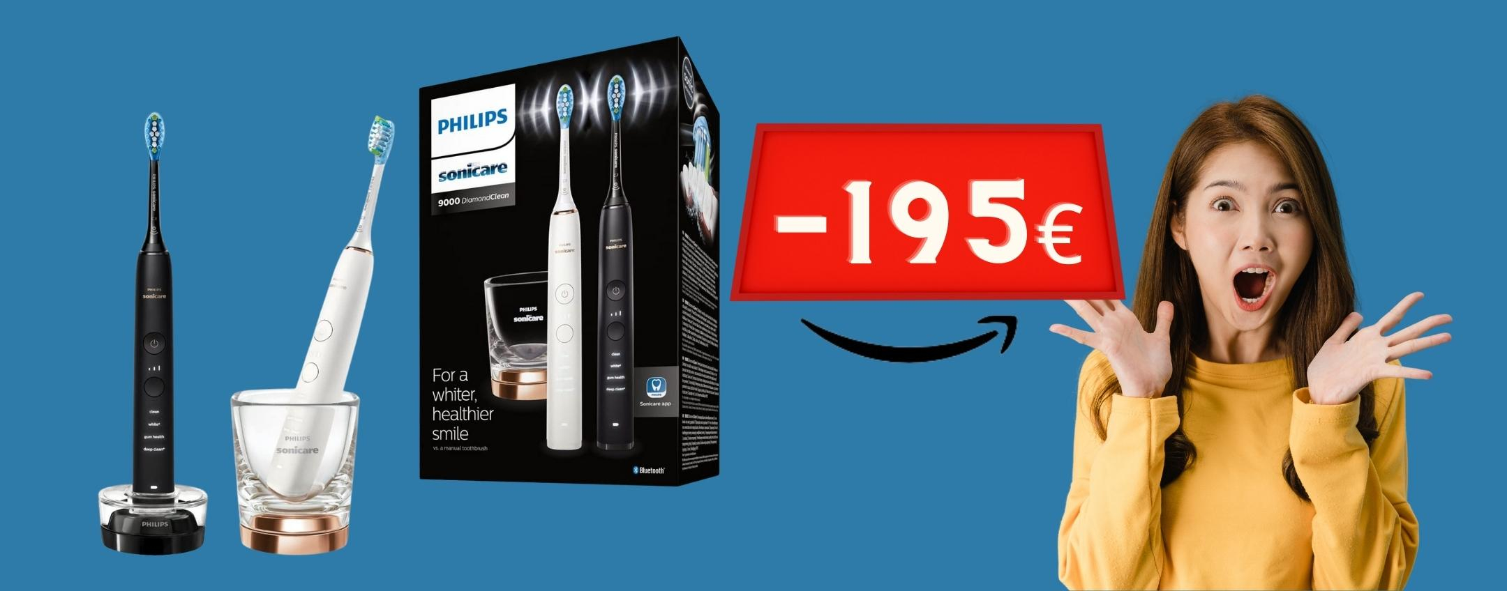 Philips Sonicare: 2 spazzolini elettrici al prezzo di uno, ROBA da MATTI