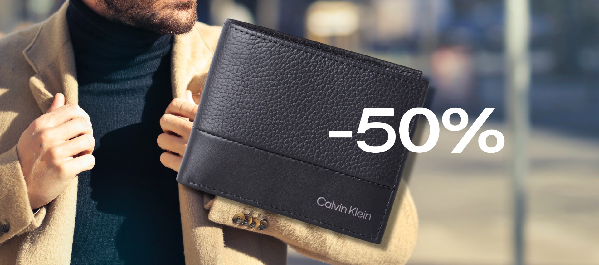 Portafogli Calvin Klein in vera pelle SCONTATO del 40%: se non è un AFFARE questo