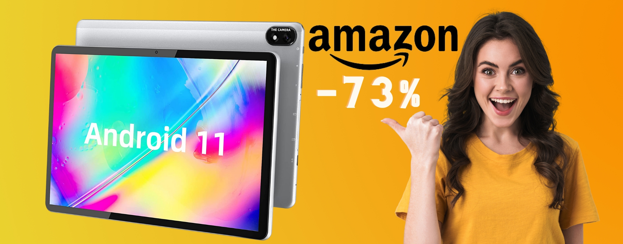 Tablet da 10.1 pollici al 73%: Amazon svende tutto