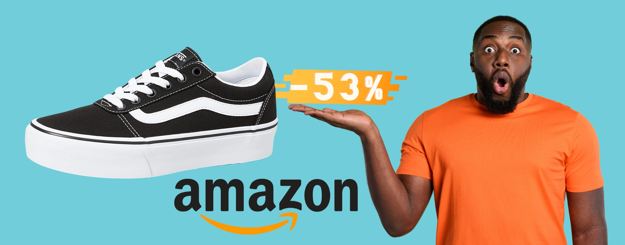 Vans Canvas: le mitiche sneakers a MENO della METÀ (Amazon)