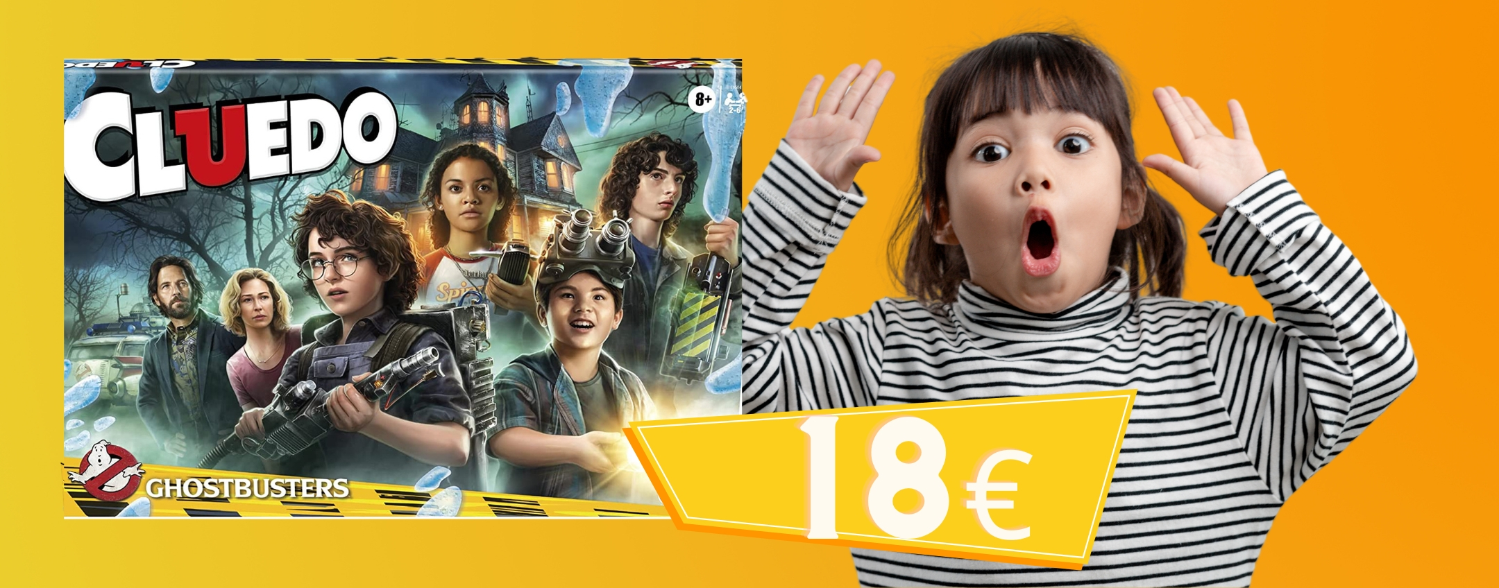 Cluedo: Ghostbusters Edition a 18€ su Amazon
