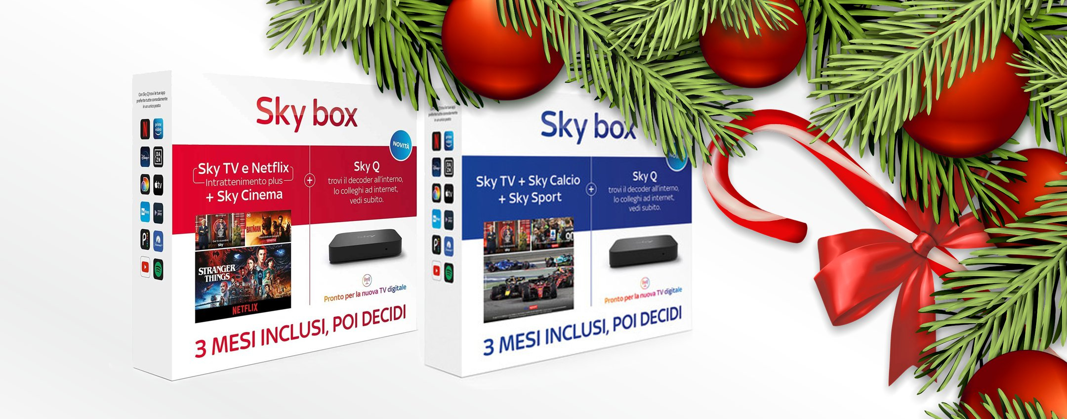 Natale 2022, idea regalo intrisa di grandi passioni: ecco Sky box