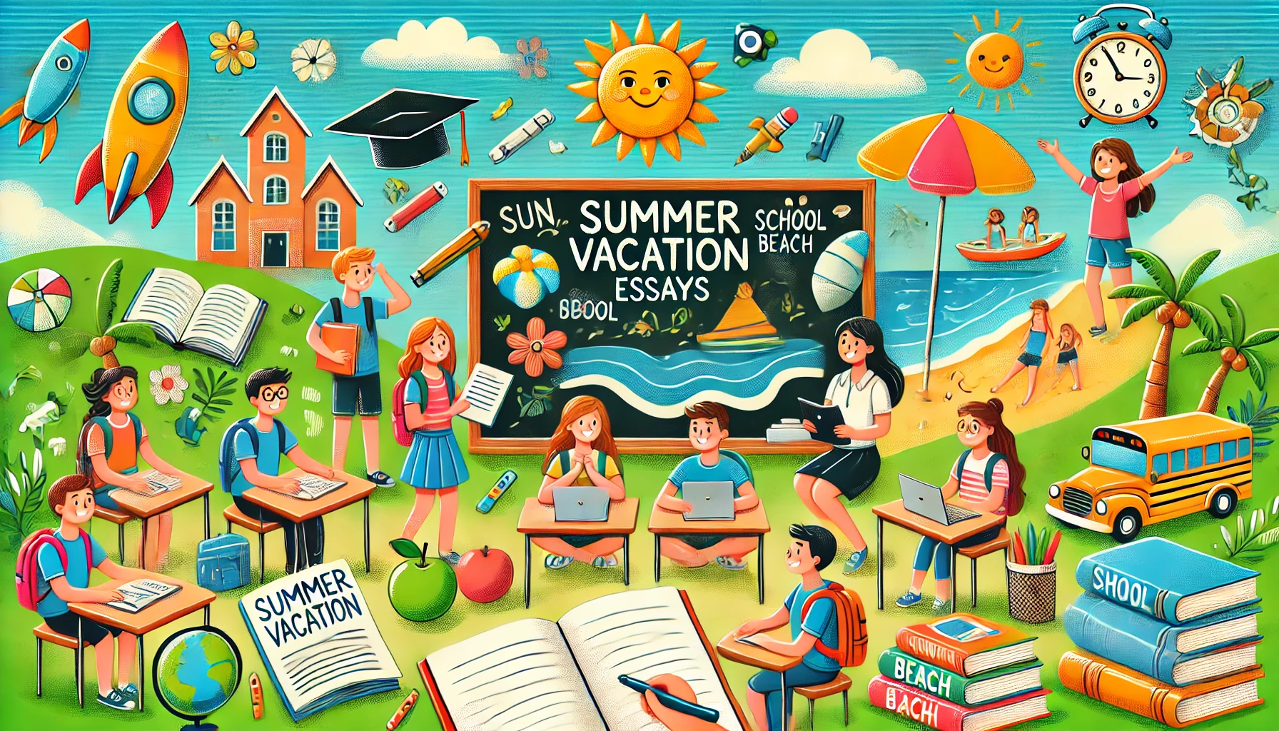 Tema Sulle Vacanze Estive Medie Svolto