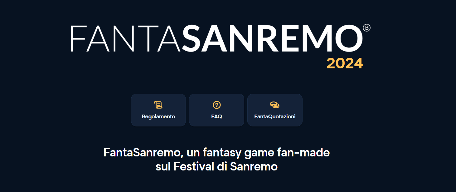 Fantasanremo 2024: strategie e novità per la gara social più divertente del festival