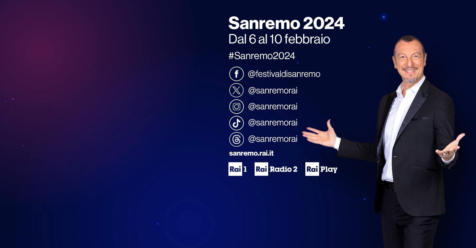 Scaletta della prima serata del Festival di Sanremo 2024