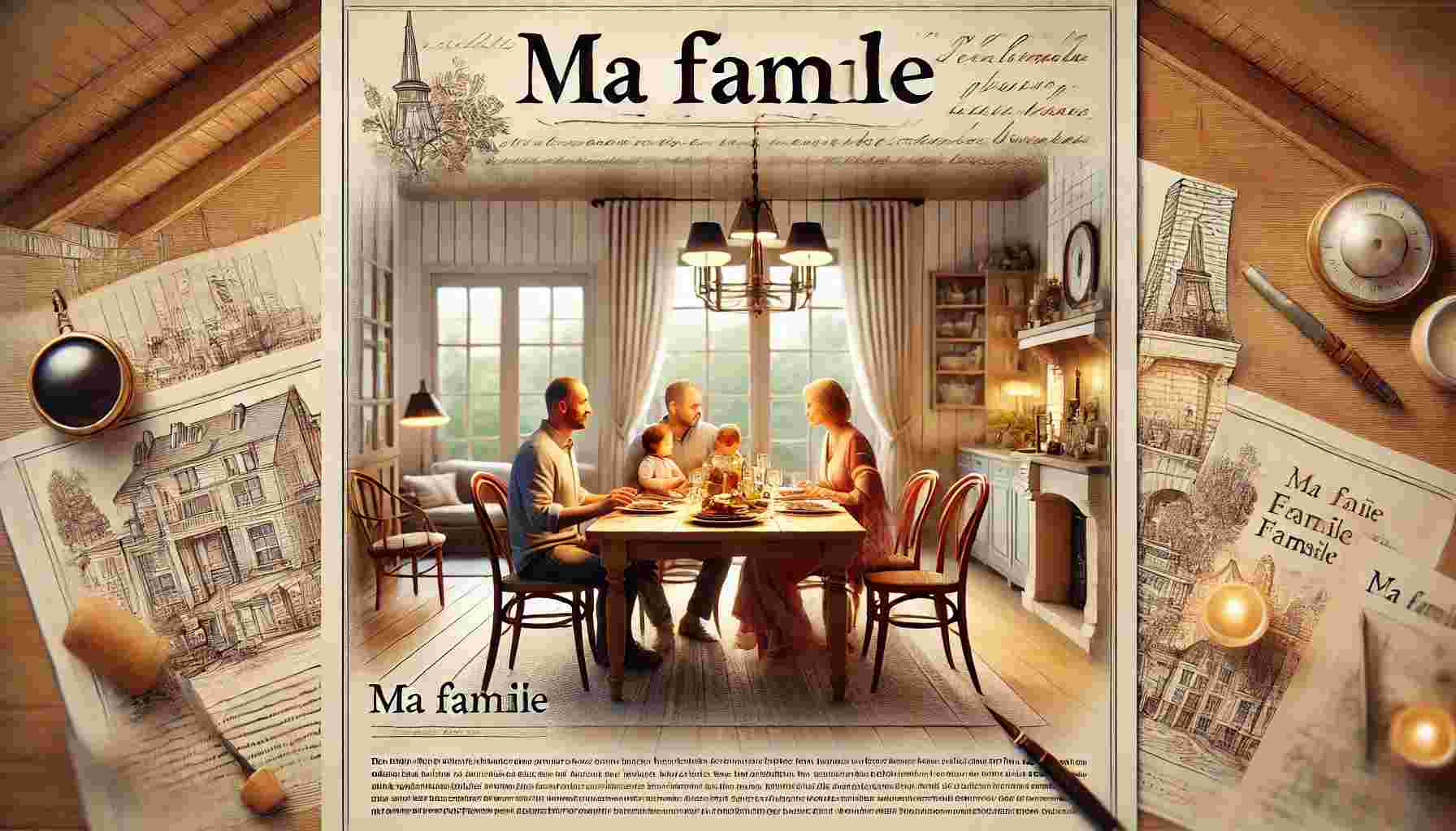 Tema in Francese sulla mia Famiglia