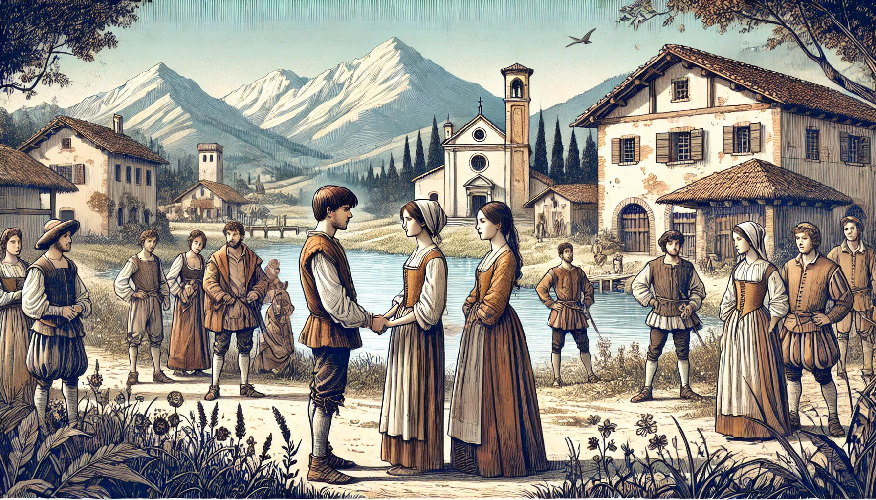 Promessi Sposi: confronto fra Lucia e la Monaca di Monza