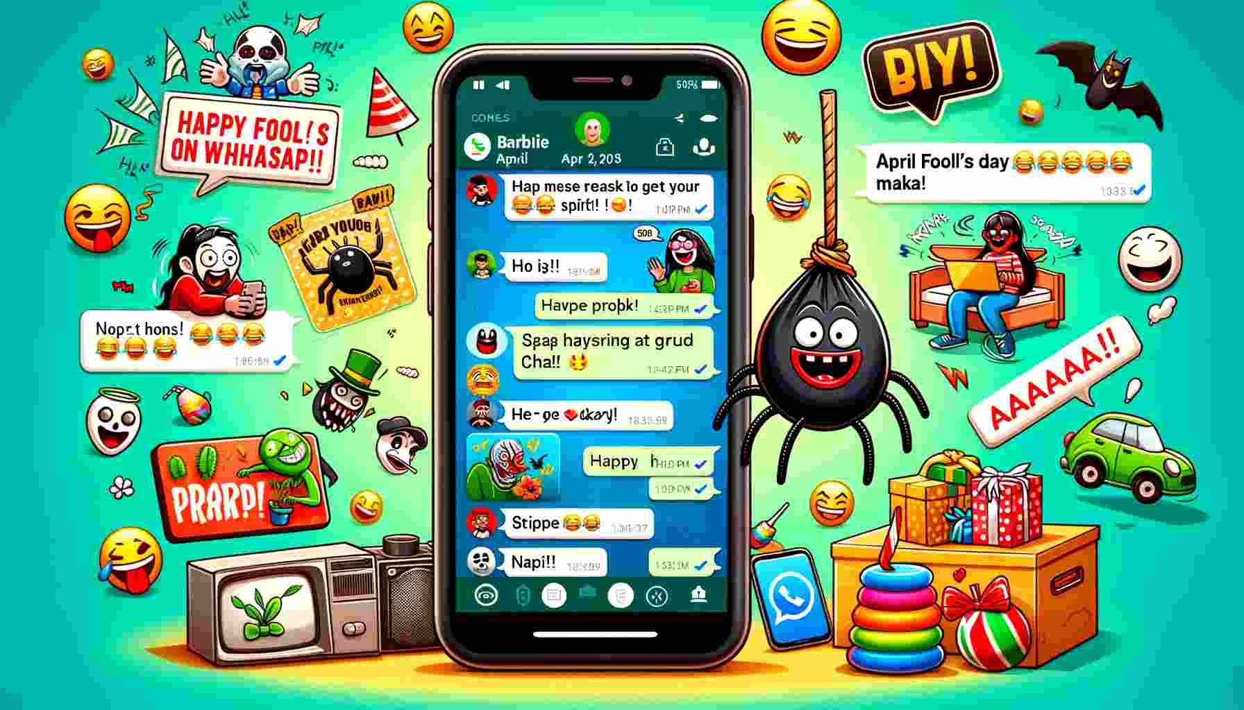 Scherzi pesce d'aprile su WhatsApp, i più divertenti