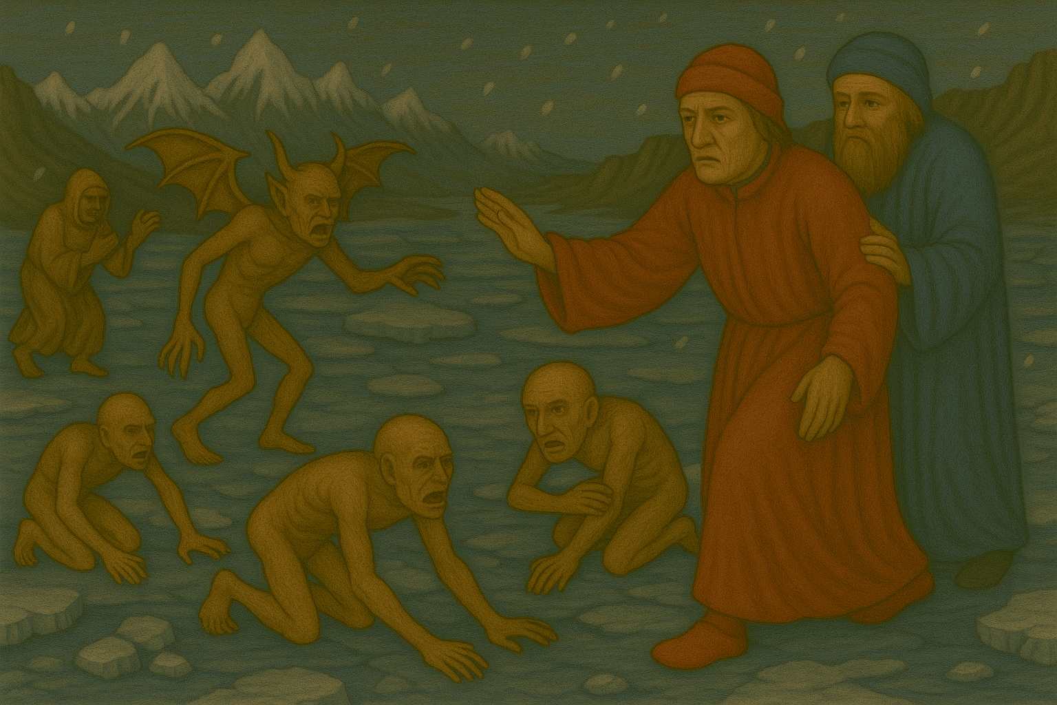 Divina Commedia, Canto 24 Inferno: testo, parafrasi e figure retoriche
