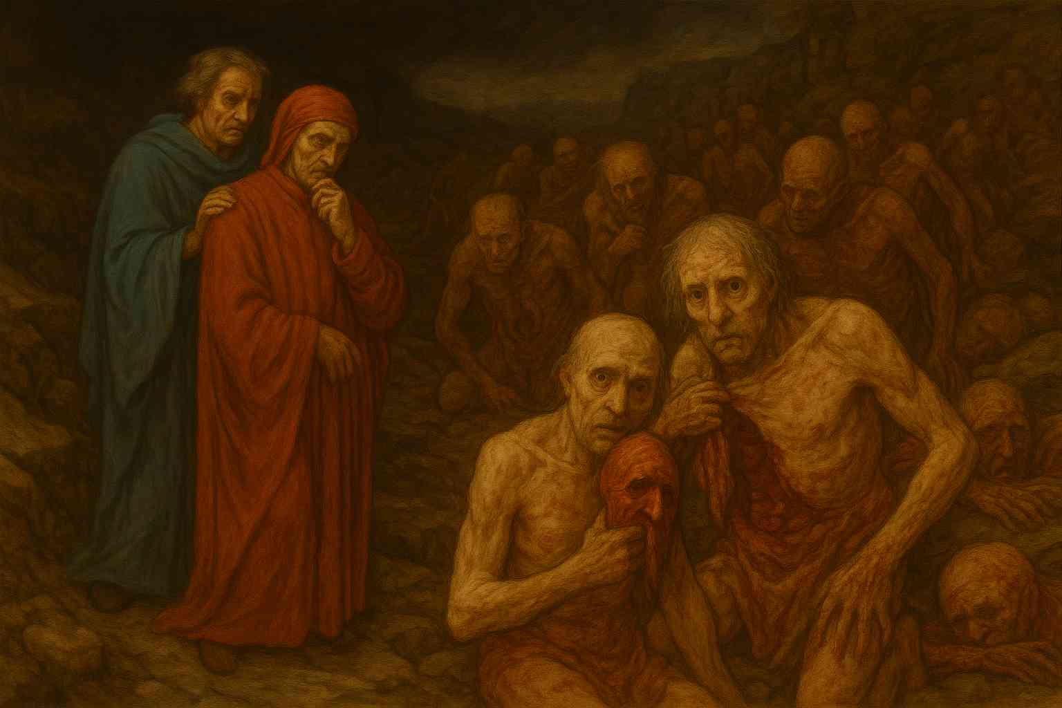 Divina Commedia, Canto 29 Inferno: testo, parafrasi e figure retoriche