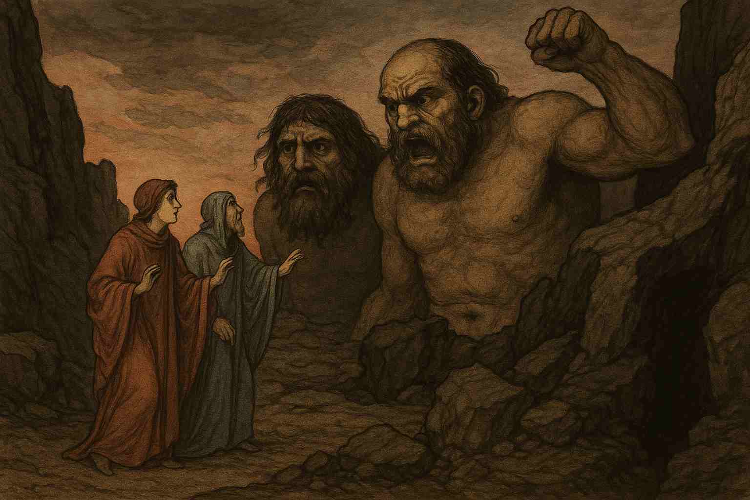 Divina Commedia, Canto 31 Inferno: testo, parafrasi e figure retoriche